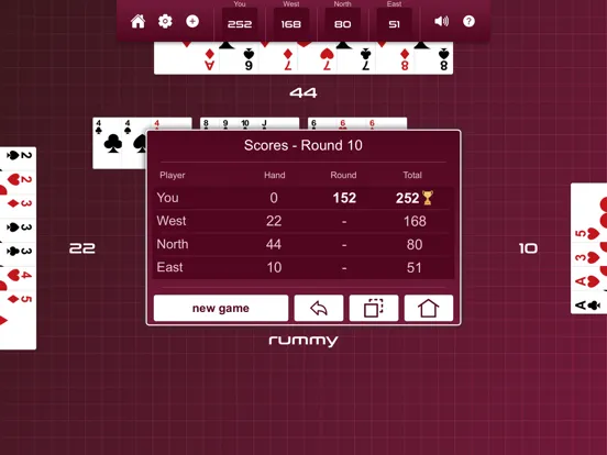 Captures d'écran de Classic Rummy! iPad 