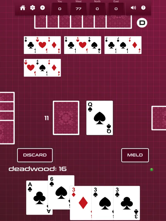 Captures d'écran de Classic Rummy! iPad 