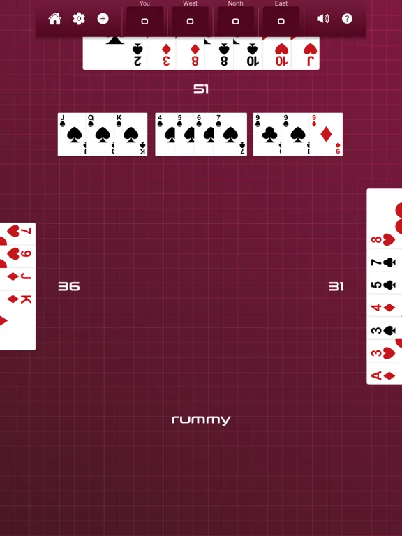 Captures d'écran de Classic Rummy! iPad 