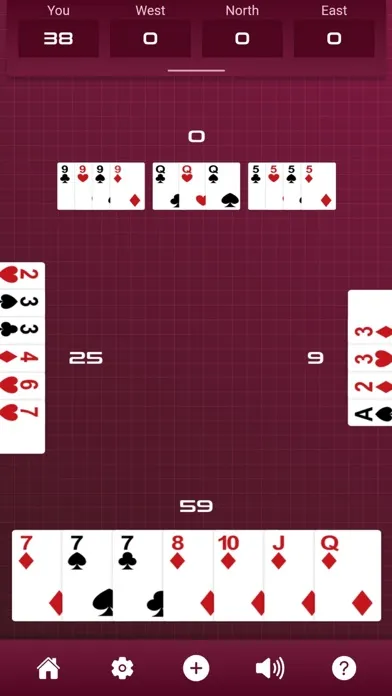Captures d'écran de Classic Rummy!