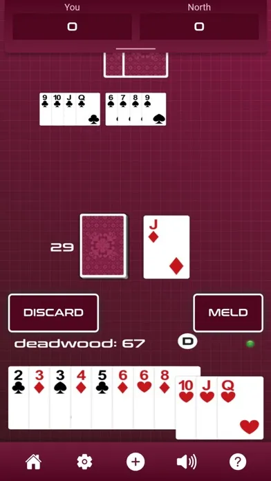 Captures d'écran de Classic Rummy!
