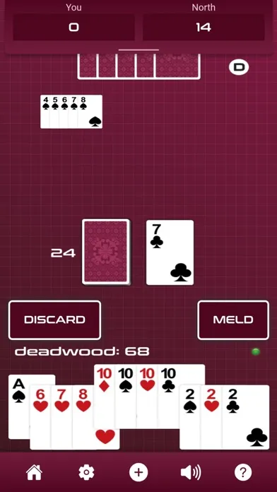 Captures d'écran de Classic Rummy!