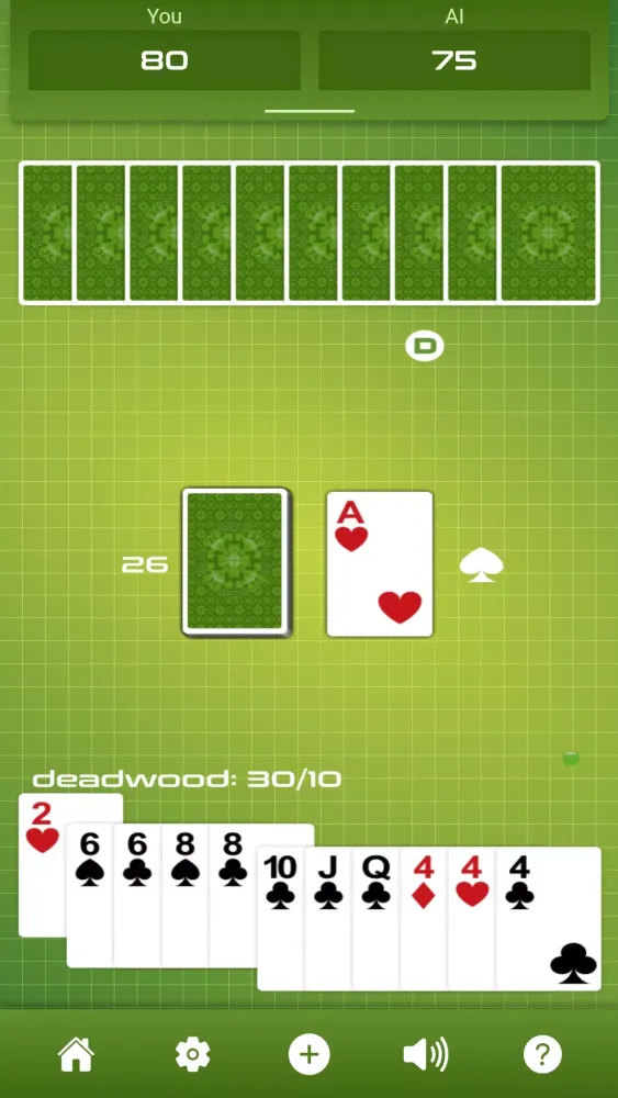 Gin Rummy Ekran Görüntüleri