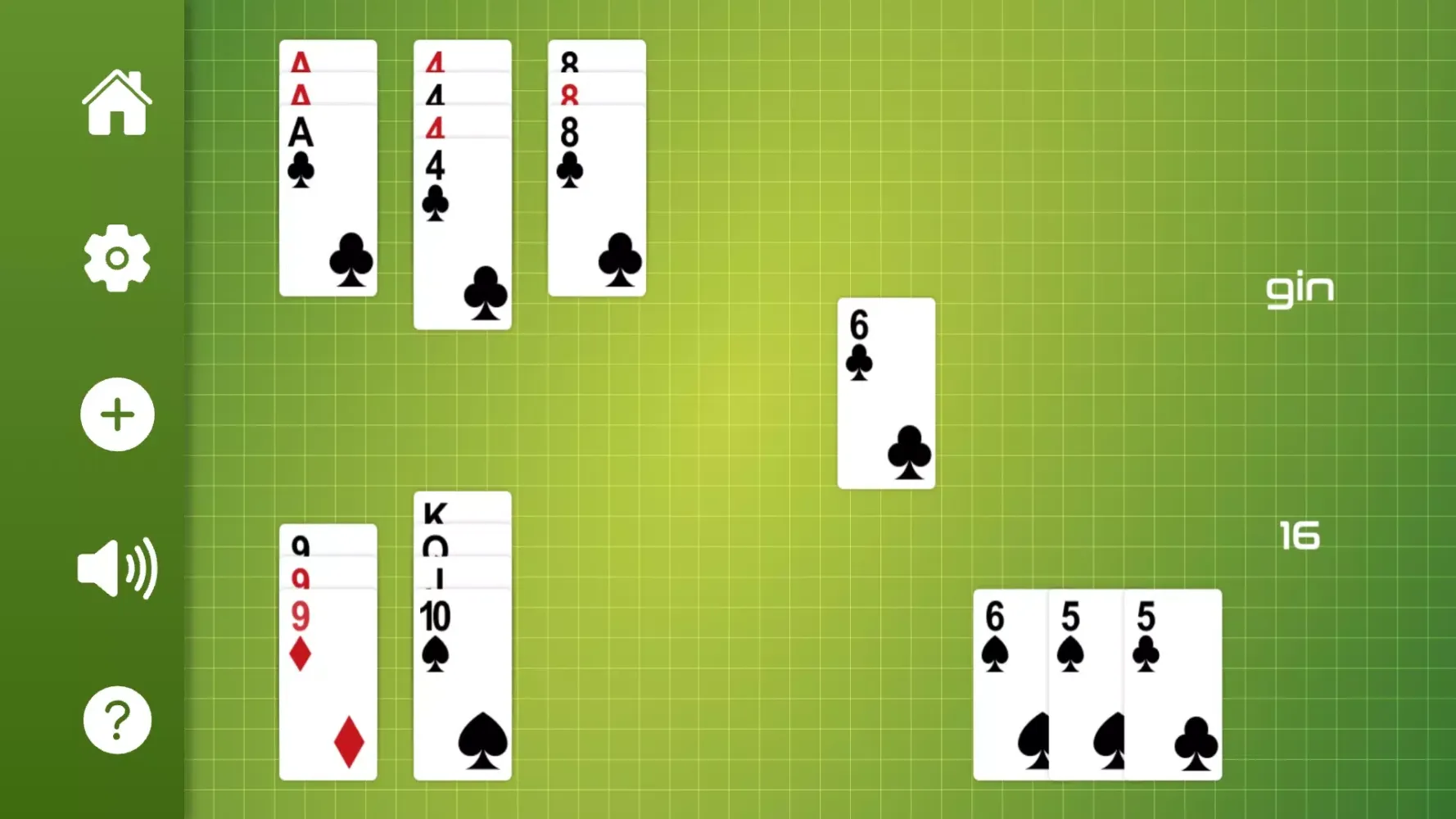 Gin Rummy Ekran Görüntüleri