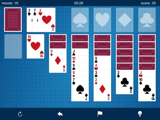 Zrzuty ekranu Classic Klondike Solitaire! iPad 