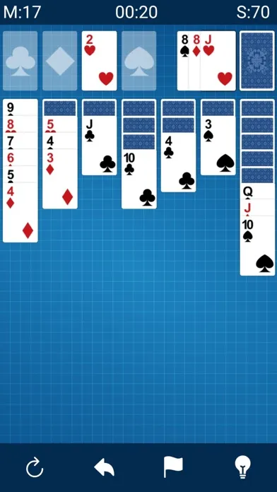 Zrzuty ekranu Classic Klondike Solitaire!