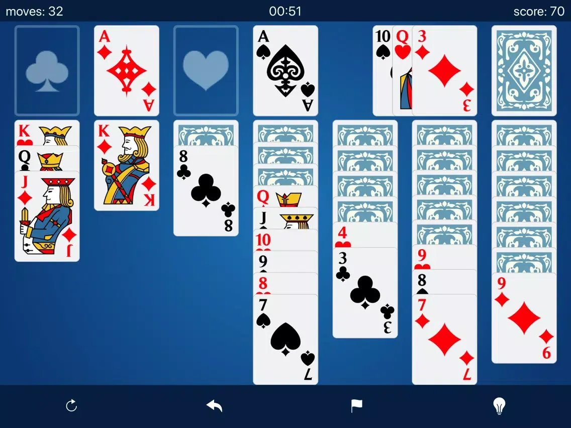 Classic Klondike Premium iPad  スクリーンショット