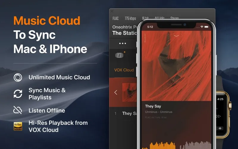 تصاویر VOX: MP3 & FLAC Music Player