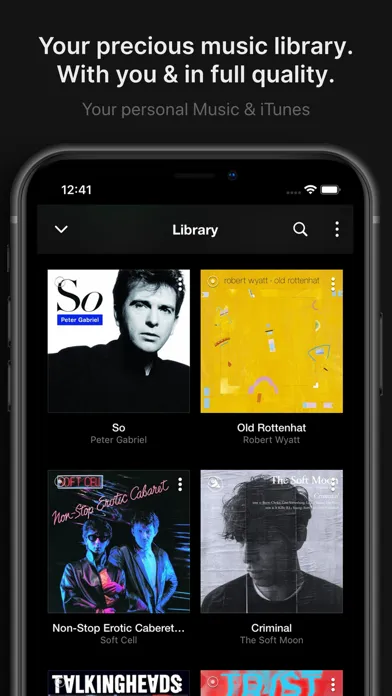 VOX – MP3 & FLAC Music Player Screenshots