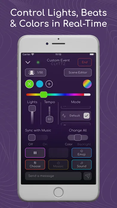 Copret: Interactive Light Show 스크린샷