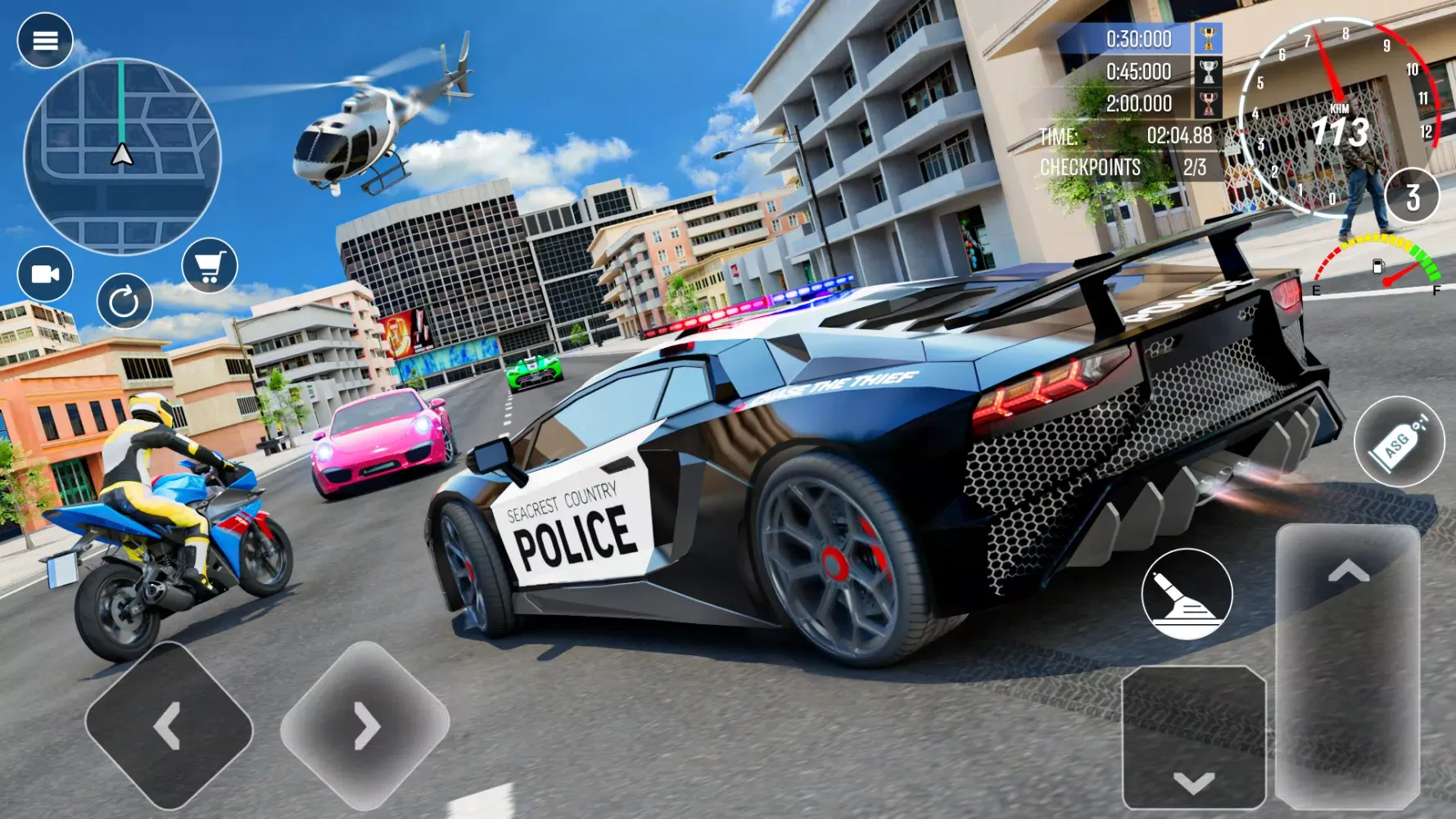 Captures d'écran de Police Simulator: Cop Car Game