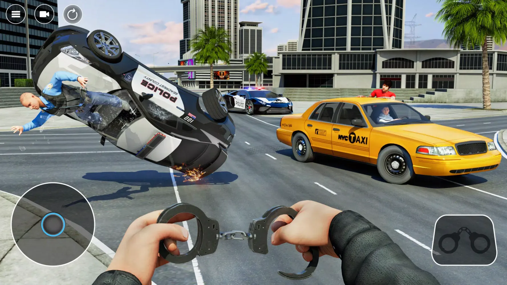 Captures d'écran de Police Simulator: Cop Car Game