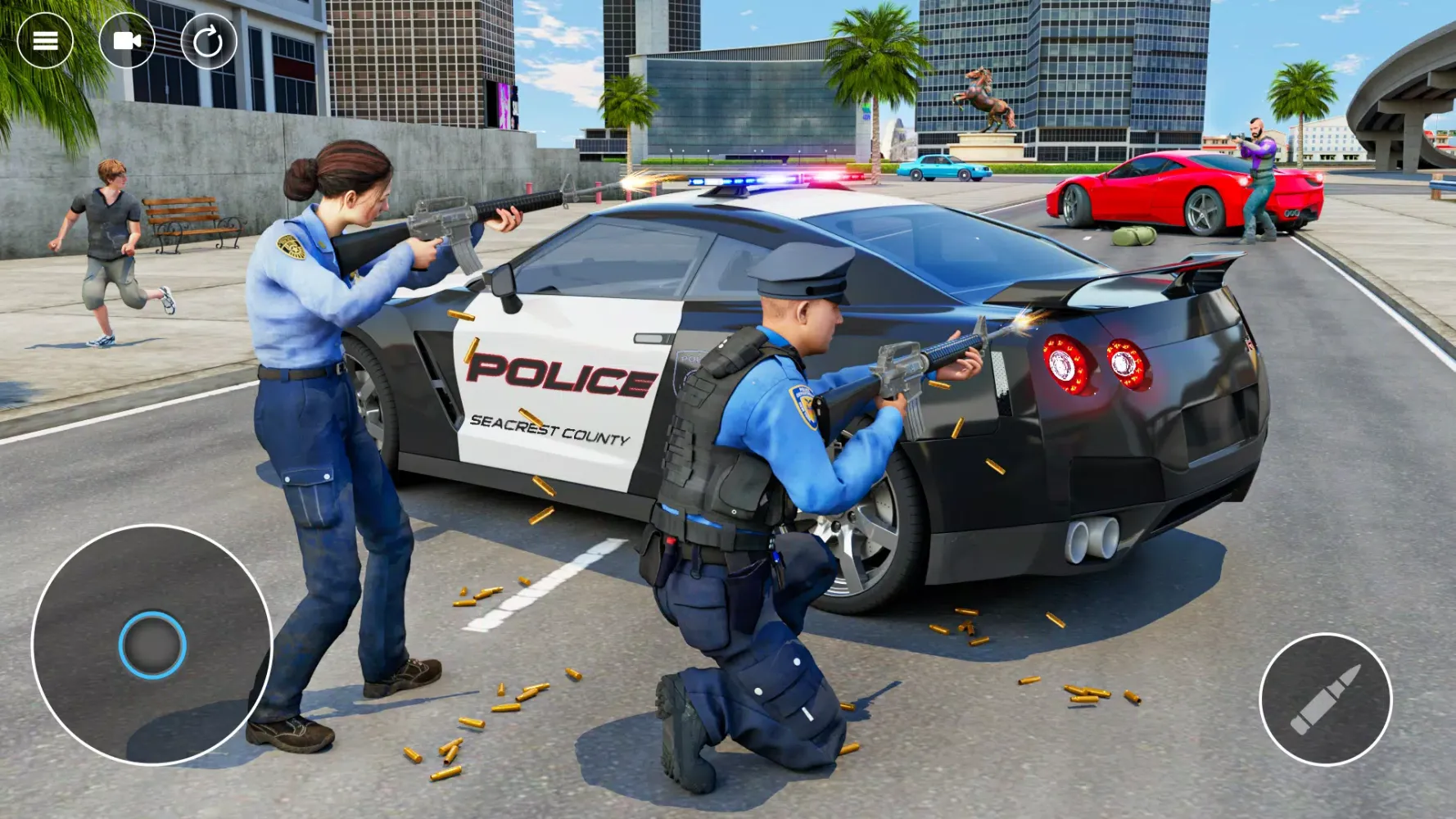 Captures d'écran de Police Simulator: Cop Car Game