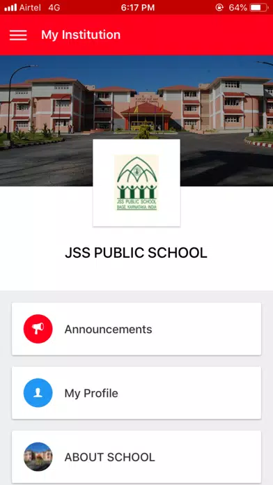 JSS Public School, Bage স্ক্রিনশট