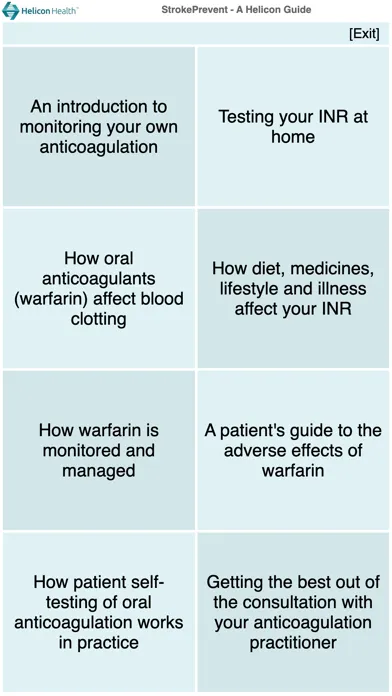 Captures d'écran de Helicon: Stroke Prevent