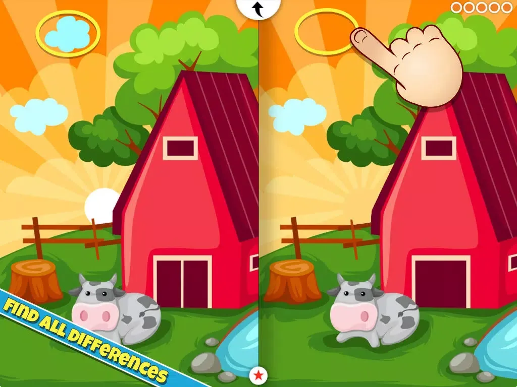 Zrzuty ekranu Animal Spot the Difference for Kids and Toddlers - Brain Training and Learning Game iPad 