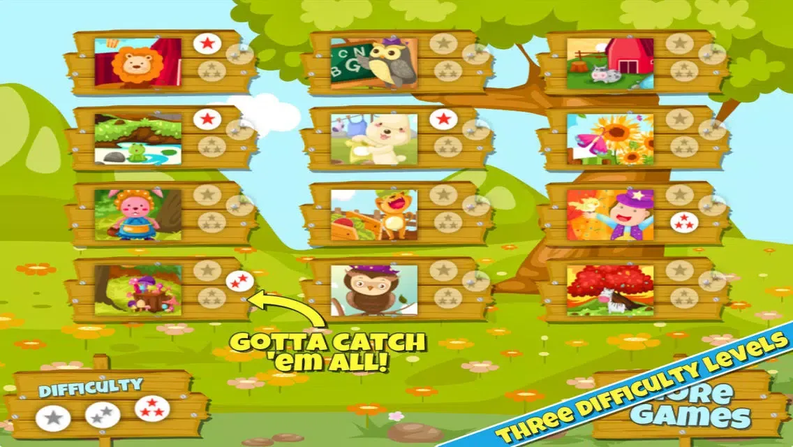 Zrzuty ekranu Animal Spot the Difference for Kids and Toddlers - Brain Training and Learning Game