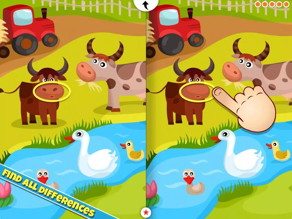 Spot the Difference for Kids and Toddlers - Farm and Animal Edition iPad 应用截图