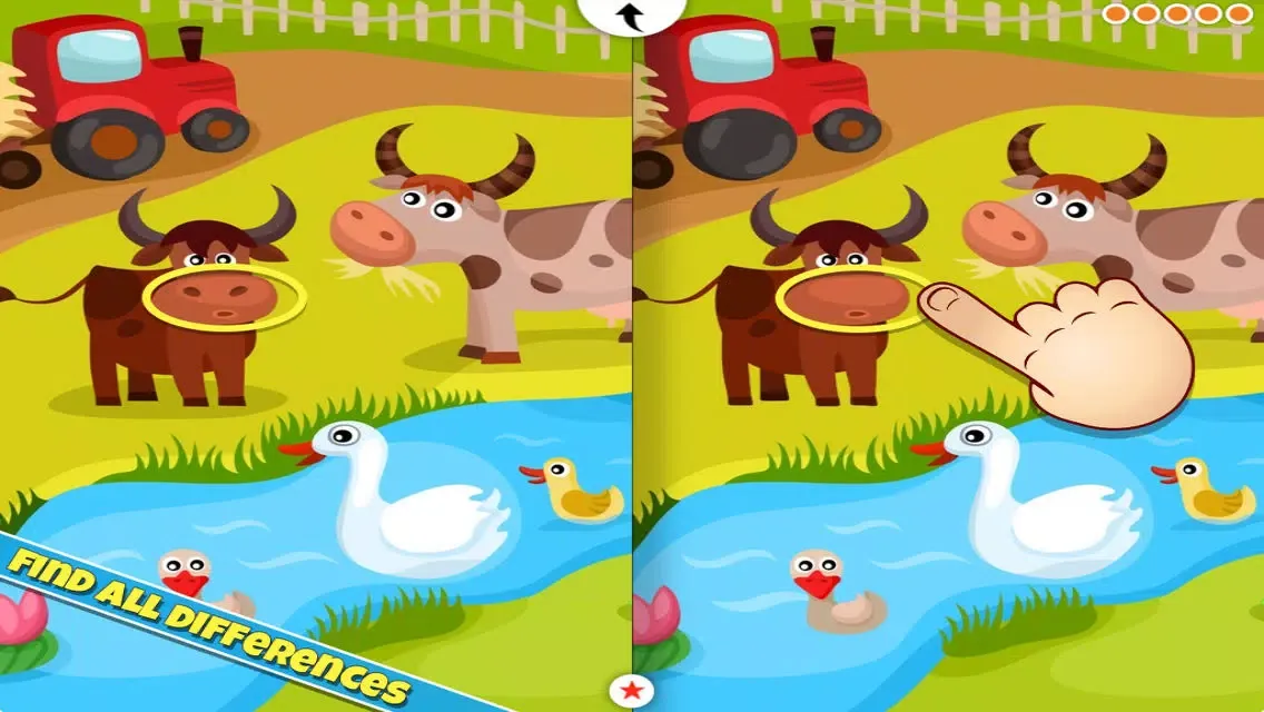 Spot the Difference for Kids and Toddlers - Farm and Animal Edition应用截图