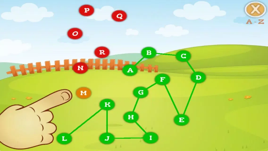 ABC My Little Farm - Dot to Dot 4 Kids & Toddlers سکرین شاٹس