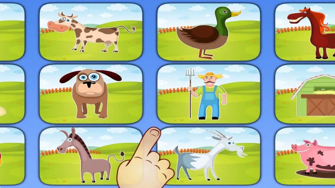 ABC My Little Farm - Dot to Dot 4 Kids & Toddlers سکرین شاٹس
