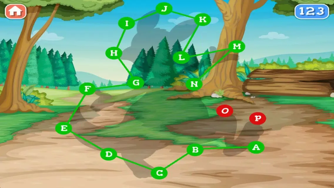 A Forest Dot To Dot for Kids and Toddlers Screenshots