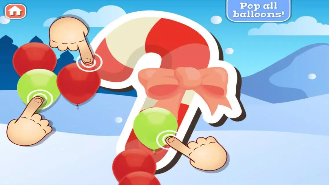 Tangkapan layar Christmas Numbers - Dot to Dot for Kids