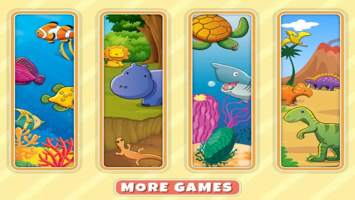 Animal Mix & Match and Shape Matching for Kids and Toddlers - Educational Learning Puzzle Ekran Görüntüleri