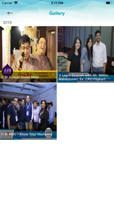 Screenshot di ICBI