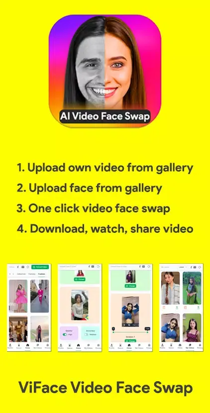 Face Swap AI Video Editor应用截图