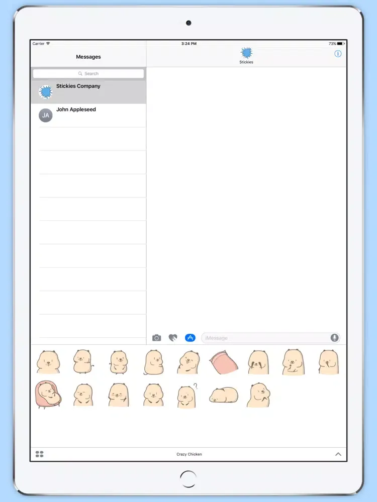 Zrzuty ekranu Bear Animated Sticker iPad 