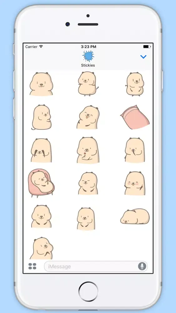 Zrzuty ekranu Bear Animated Sticker