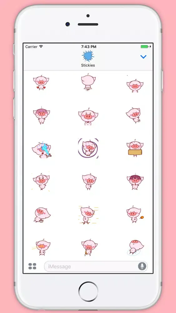 Piggy Animated Stickers স্ক্রিনশট