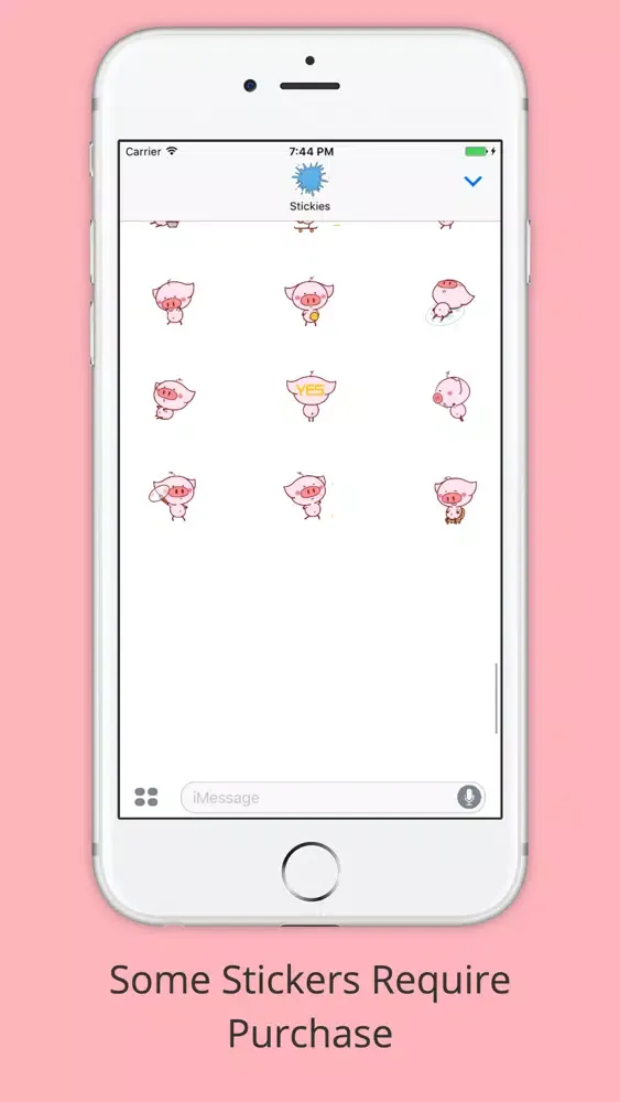 Piggy Animated Stickers স্ক্রিনশট
