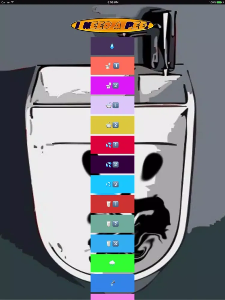 I Need A Pee! iPad  سکرین شاٹس