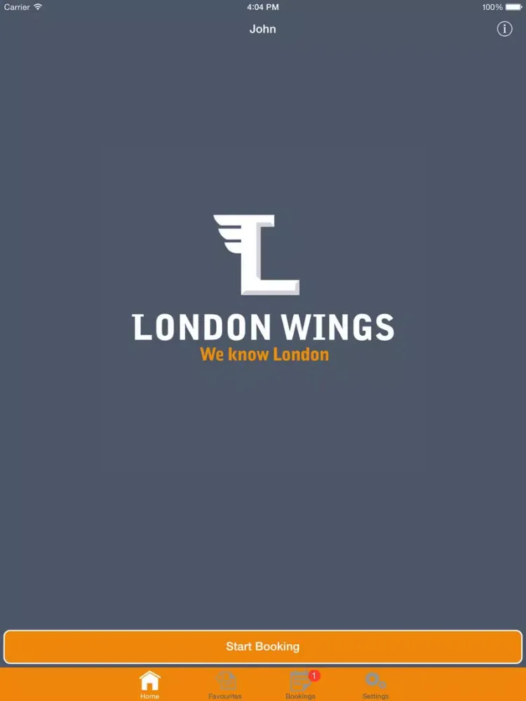London Wings iPad  스크린샷
