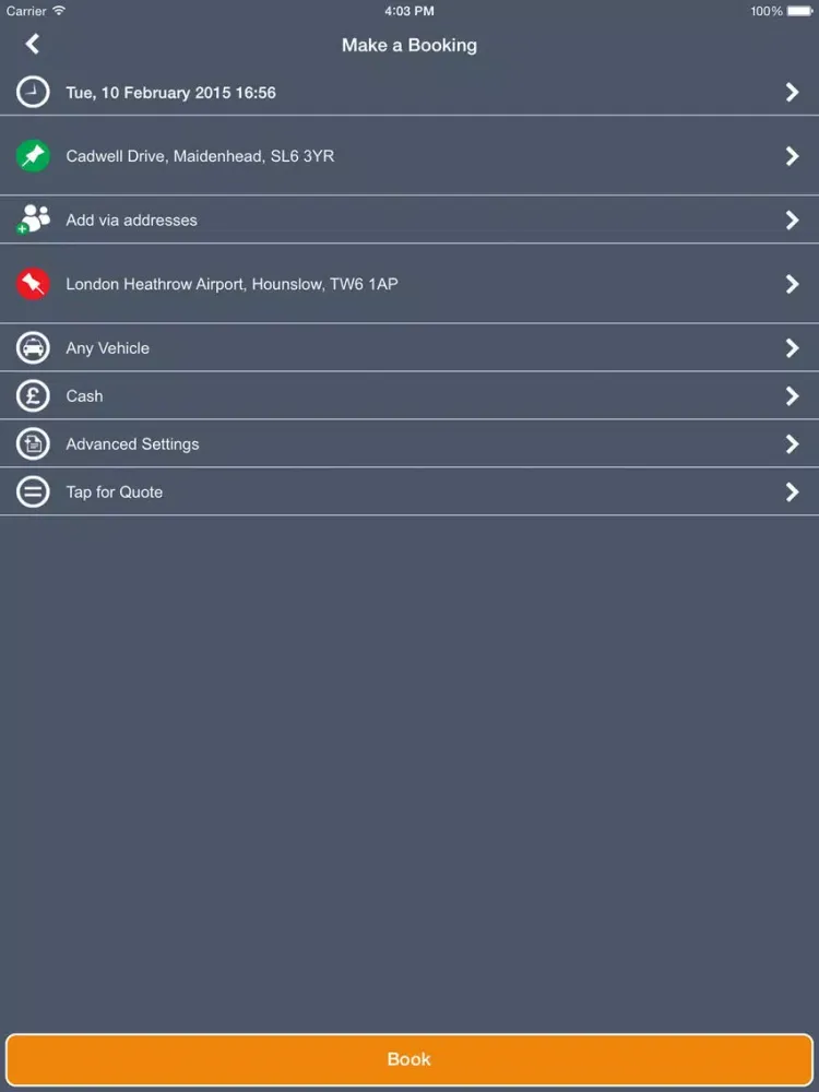 London Wings iPad  스크린샷