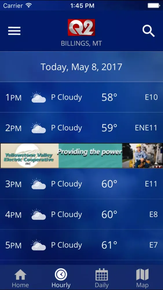 Q2 STORMTracker Weather App Screenshots