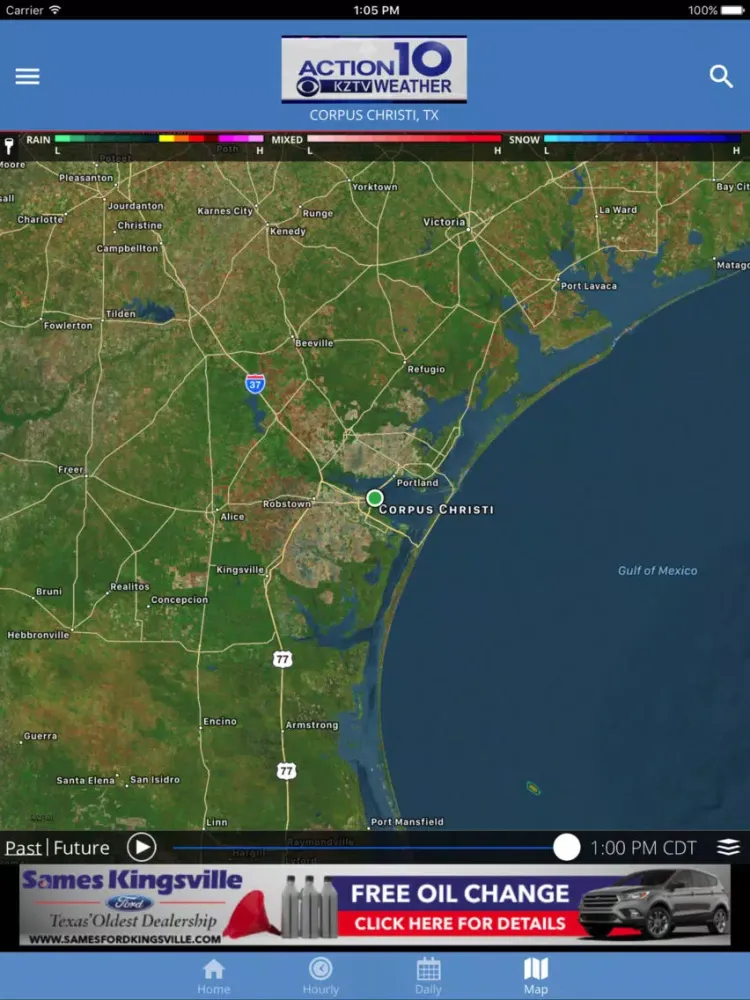 KZTV Weather iPad  স্ক্রিনশট