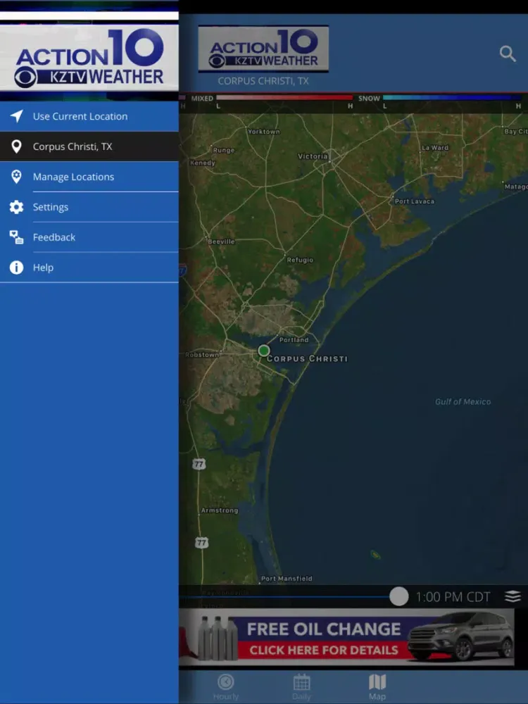 KZTV Weather iPad  স্ক্রিনশট