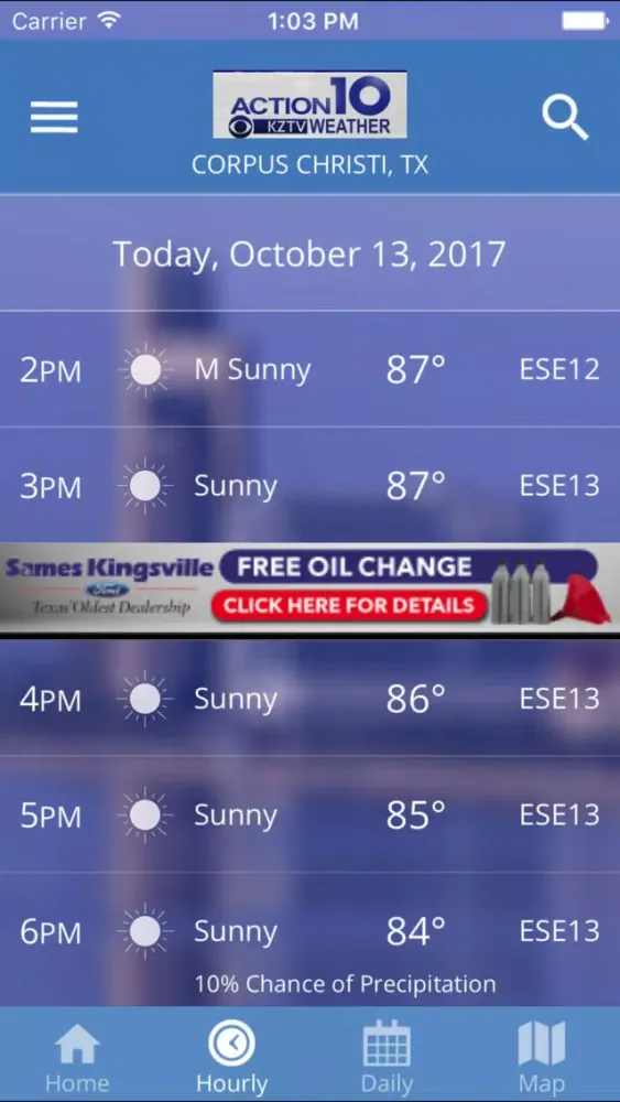 KZTV Weather স্ক্রিনশট