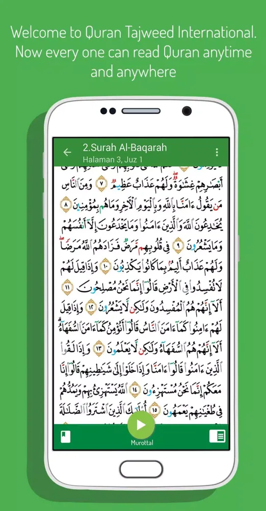 Qur'an Tajweed International スクリーンショット