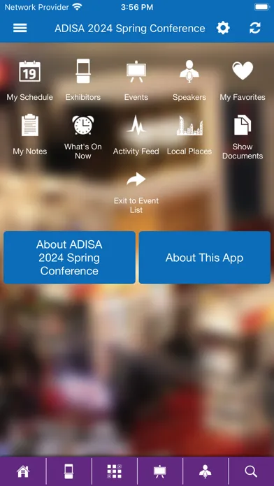 ADISA Conferences Screenshots