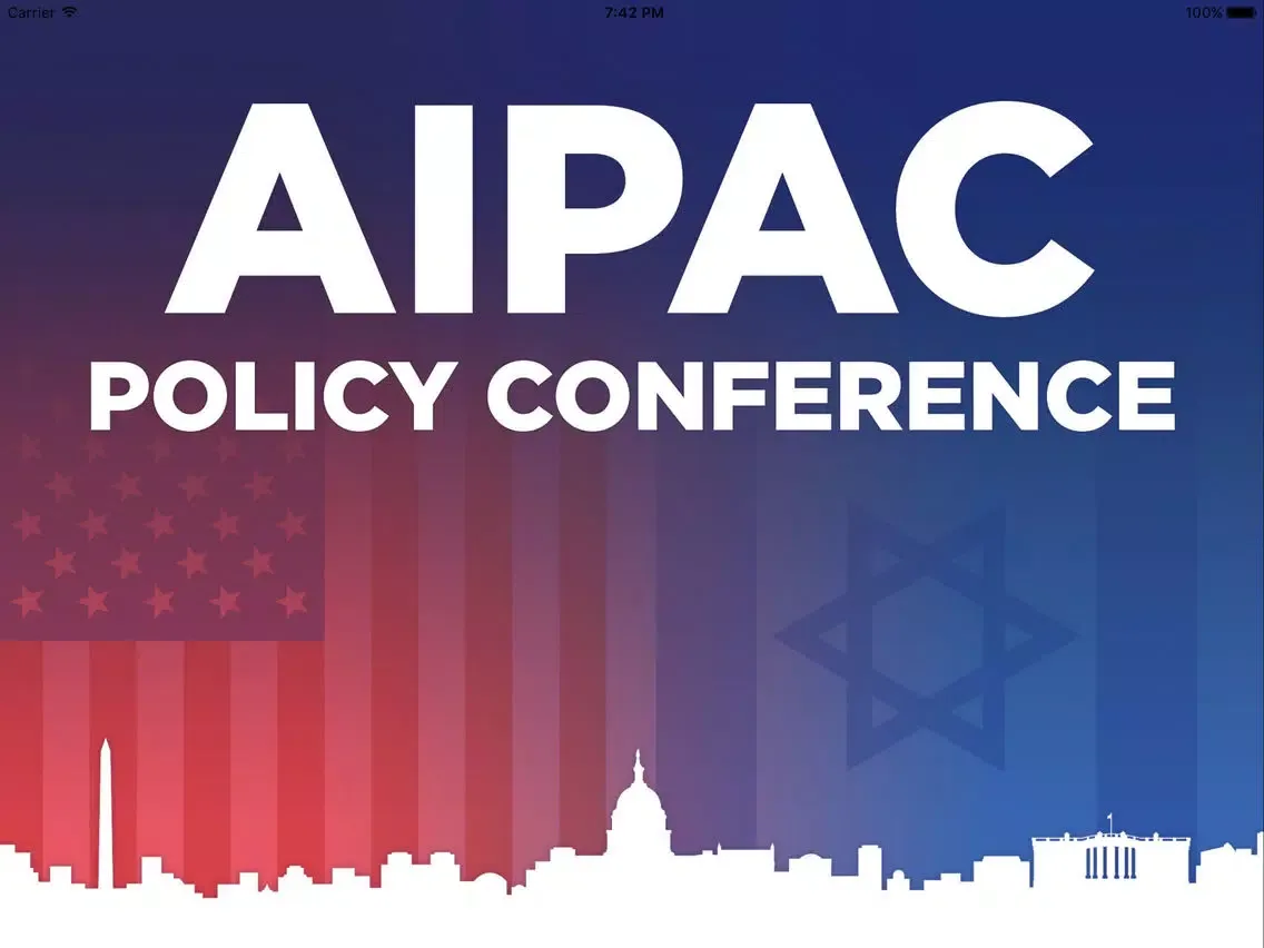 The AIPAC Policy Conference iPad  스크린샷