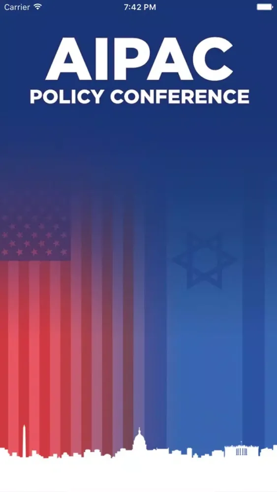 The AIPAC Policy Conference 스크린샷