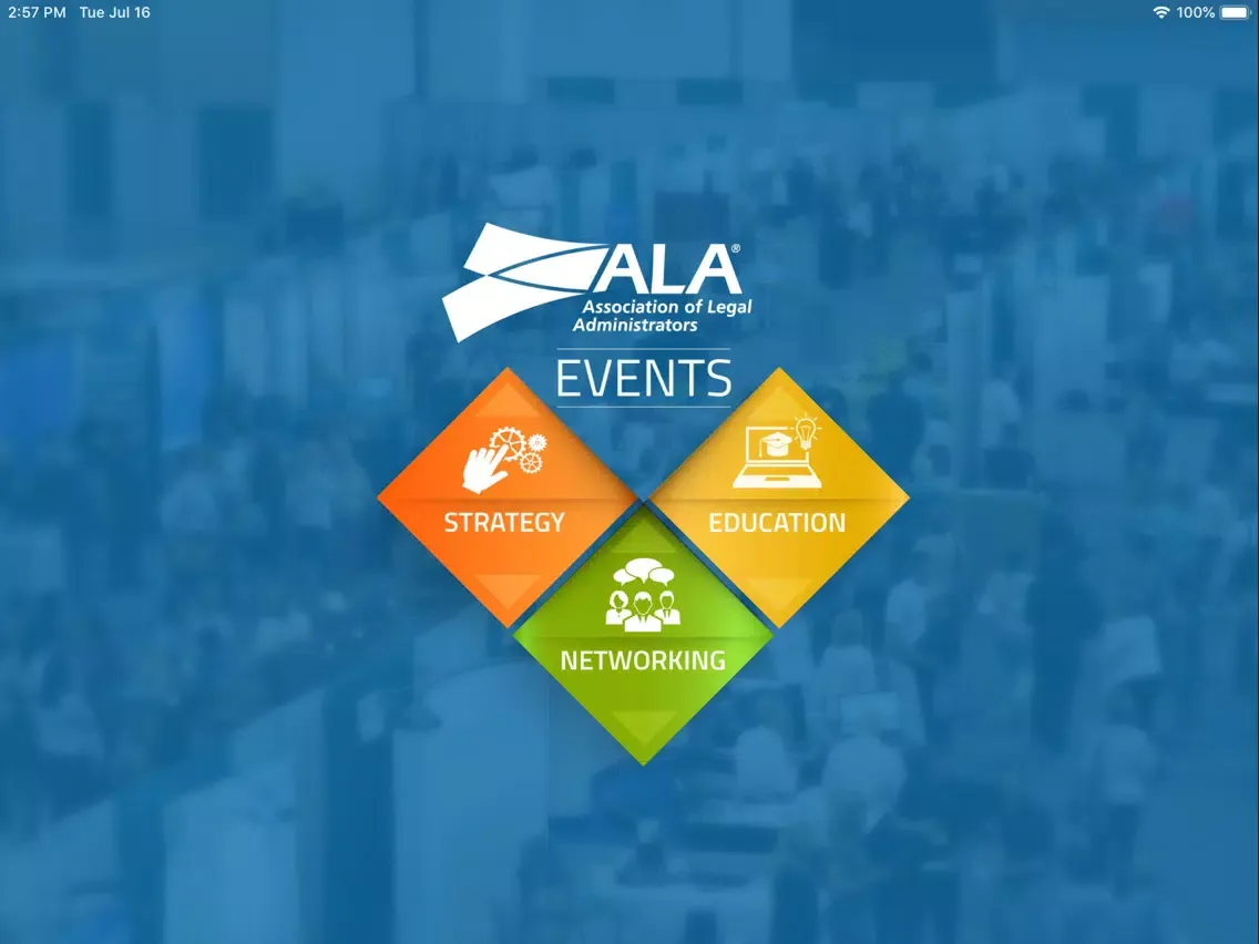 ALA-Events iPad  سکرین شاٹس