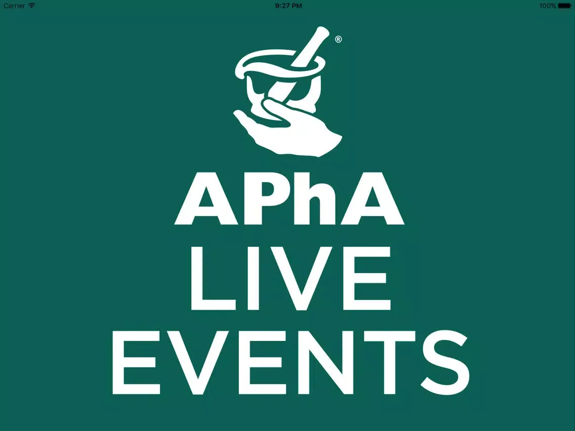 APhA Events iPad  スクリーンショット