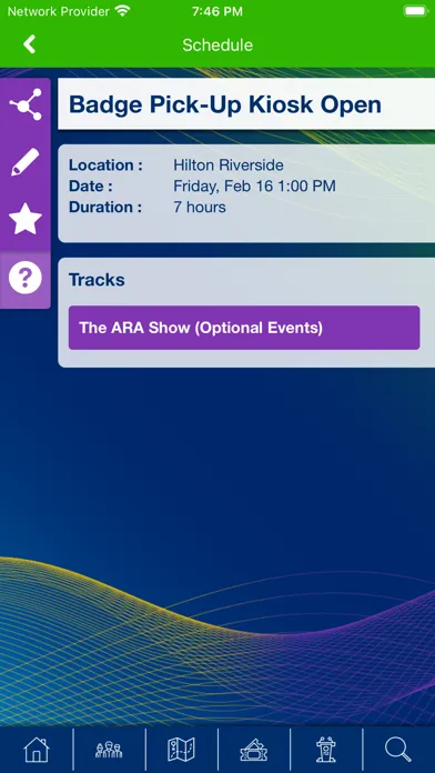 The ARA Show سکرین شاٹس