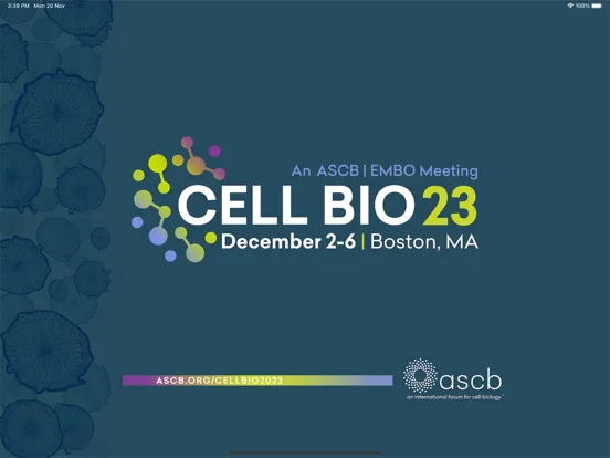 Cell Bio 2023-An ASCB|EMBO Mtg iPad  Ekran Görüntüleri