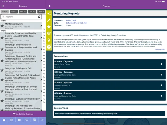Cell Bio 2023-An ASCB|EMBO Mtg iPad  Ekran Görüntüleri